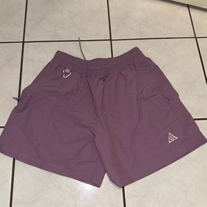 ACG purple midi shorts